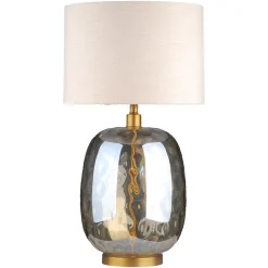 Tafellamp Ember 71cm, kleur Amber