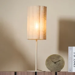 Tafellamp Fringe 70cm, kleur Naturel