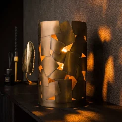 Tafellamp Journey kleur Brons Antiek