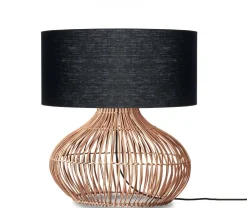 Tafellamp Kalahari Rotan en linnen, 60cm