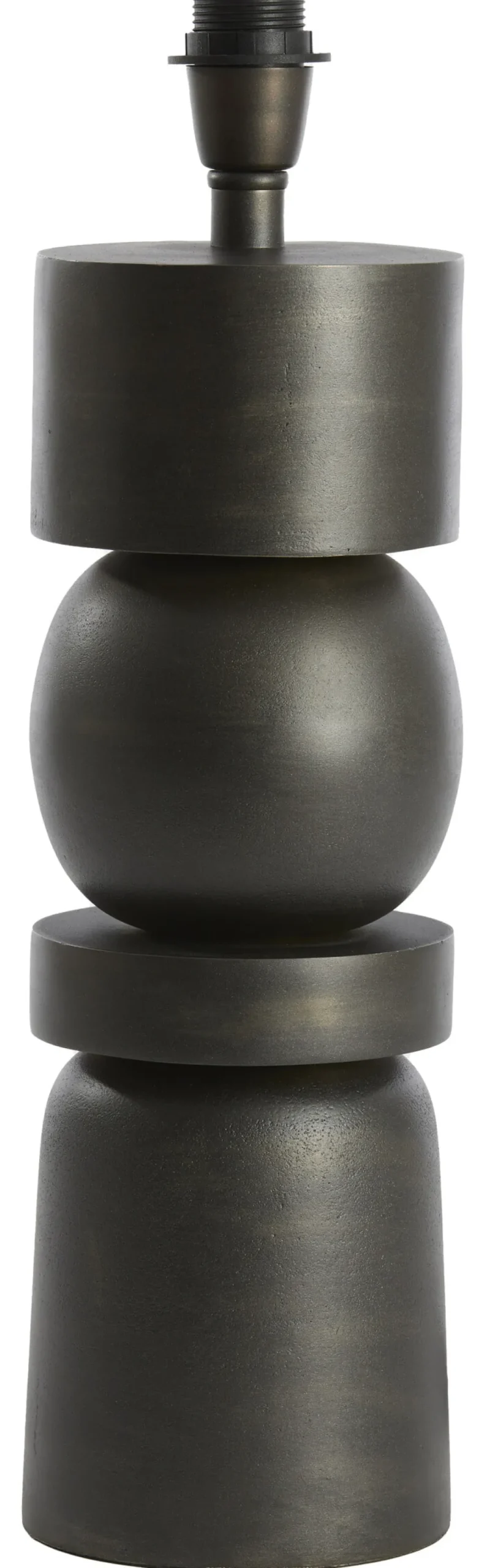 Tafellamp Labis kleur Antraciet (excl. kap)