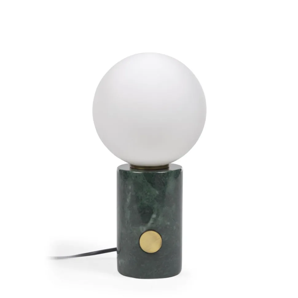 Tafellamp Lonela Marmer en messing, 29cm hoog