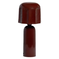 Tafellamp Lumira 39cm, kleur Bruinrood