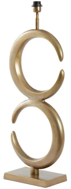 Tafellamp Lune kleur Antiek Brons