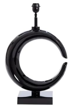 Tafellamp Maan kleur Zwart