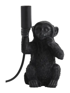 Tafellamp Monkey 23cm, kleur Mat Zwart