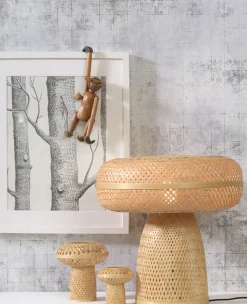 Tafellamp Palawan Bamboe, Set van 3 stuks