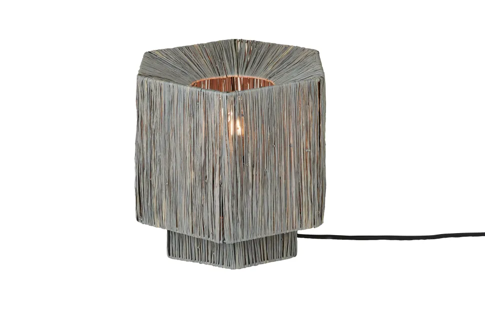 Tafellamp Panama Raffia, 26cm