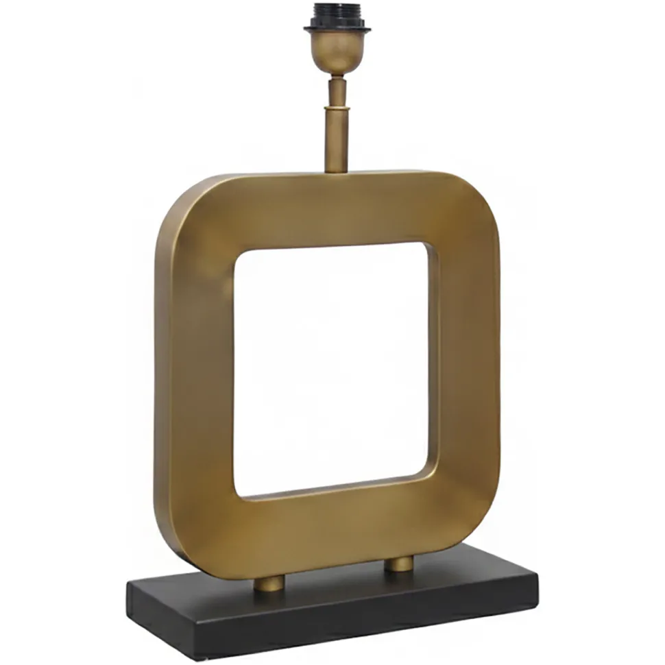 Tafellamp Park 50cm, kleur Brass Antique