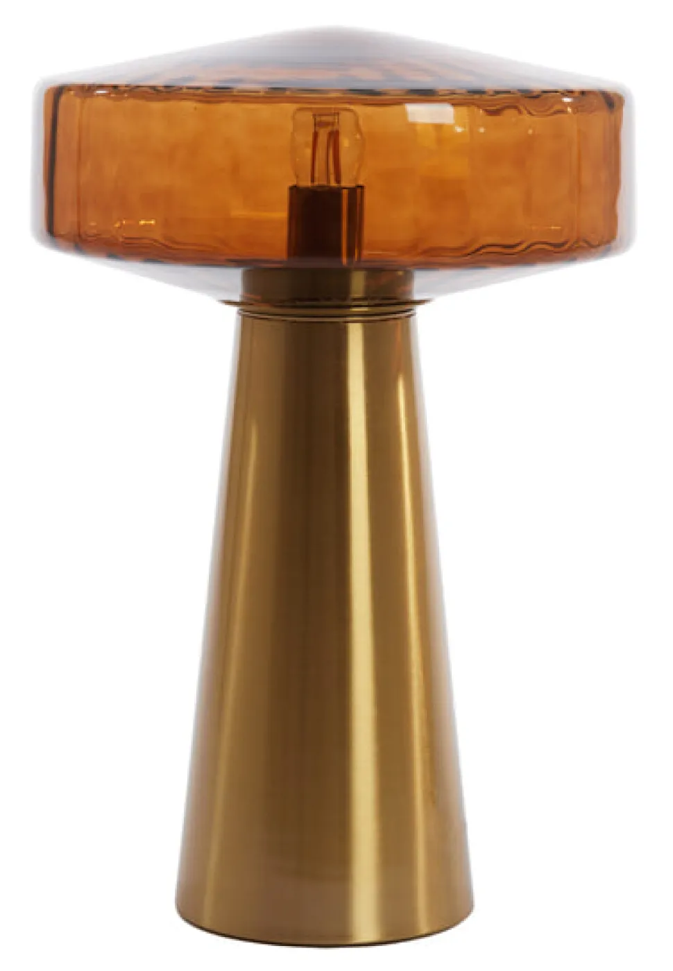 Tafellamp Pleat Glas, 45cm