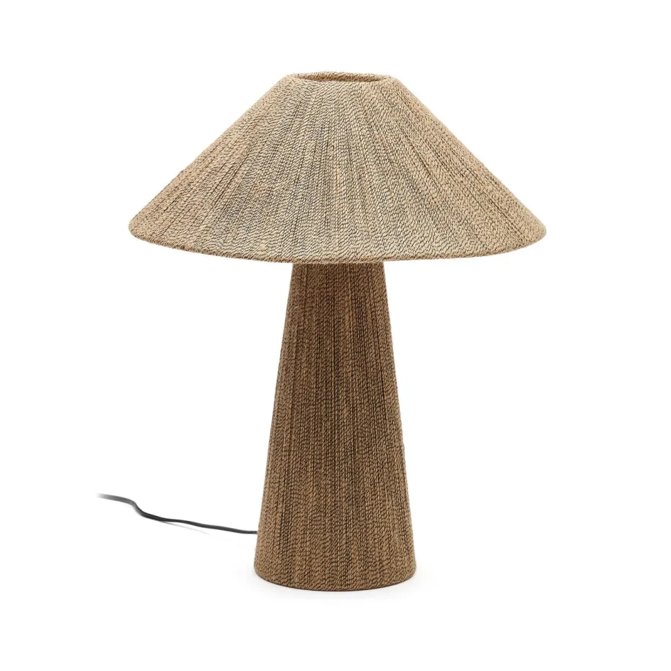 Tafellamp Renee Jute, 46cm