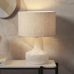 Tafellamp Reykjavik Linnen, 46cm