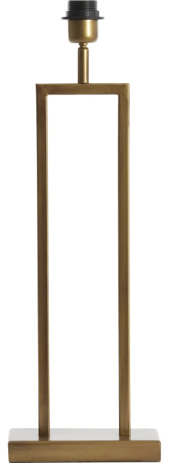 Tafellamp Shiva kleur Antiek Brons (excl. kap)