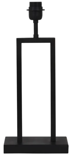 Tafellamp Shiva kleur Mat Zwart (excl. kap)