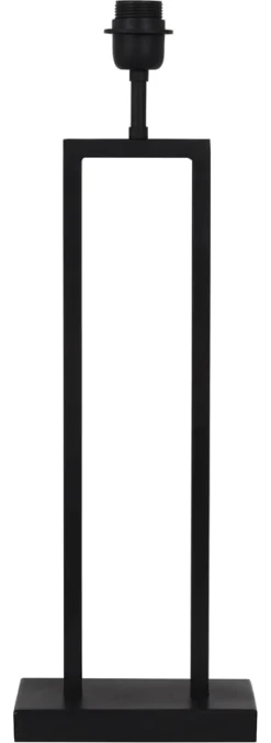 Tafellamp Shiva kleur Mat Zwart (excl. kap)