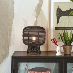 Tafellamp Tanami Rotan, 30cm