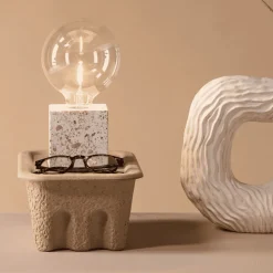 Tafellamp Zacharia Terrazzo