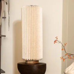 Tafellamp/Vloerlamp Zuki Linnen