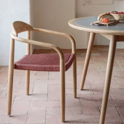 Tuin / Eetkamerstoel Nina Eucalyptushout