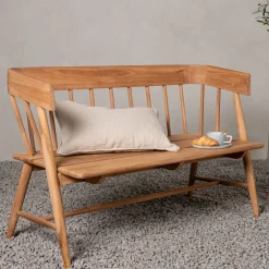 Tuinbank Jasmen Teakhout, 132cm