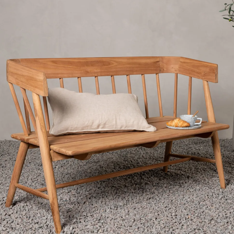 Tuinbank Jasmen Teakhout, 132cm