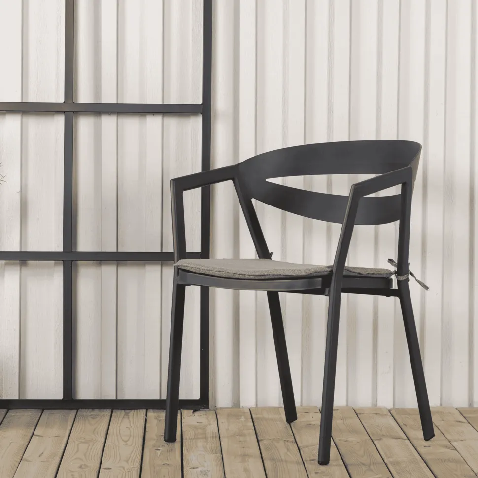 Tuinstoel Jalisa kleur Zwart