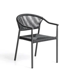 Tuinstoel Livadia Staal en touw