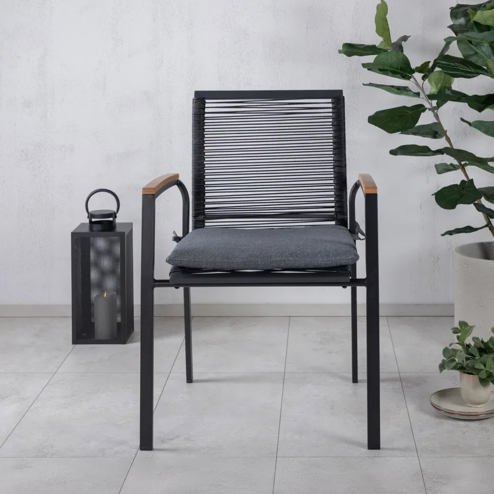 Tuinstoel Marye kleur Zwart