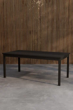 Tuintafel Amberia Teakhout, 180 x 90cm, kleur Zwart