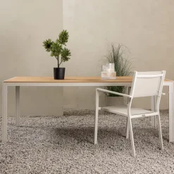 Tuintafel Erikka 205 x 90cm, kleur Beige