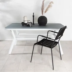 Tuintafel Sauel Spraystone, 160 x 90cm