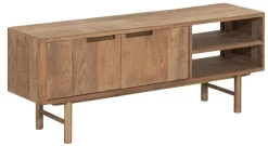 TV-meubel Bliss Teakhout, Met deurtjes