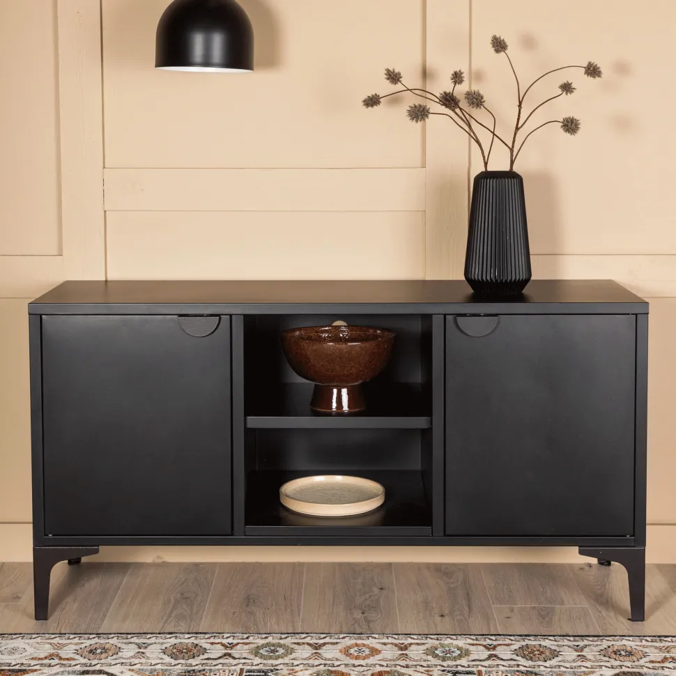 TV-meubel Danyella 120cm, kleur Zwart