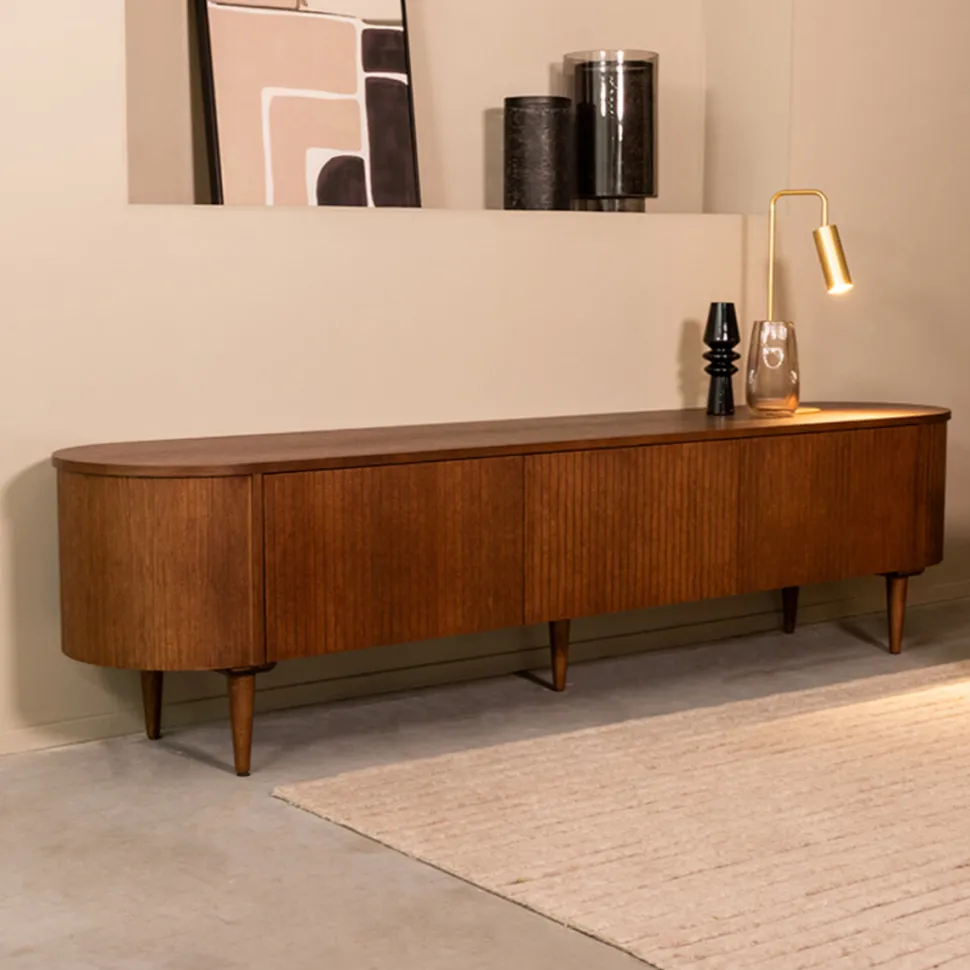 TV-meubel Oliva Eiken, 220cm