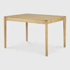 Uitschuifbare Eettafel Bok Geolied Eikenhout, kleur Naturel