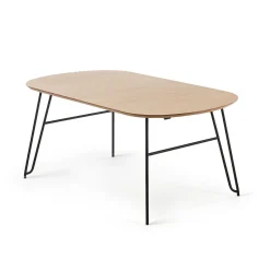 Uitschuifbare Ovale Eettafel Novac