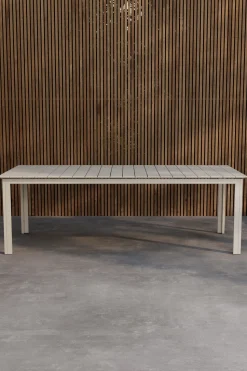 Uitschuifbare Tuintafel Ethen 229/310 x 100cm, kleur Beige