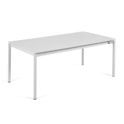 Uitschuifbare Tuintafel Zaltana kleur Lichtgrijs