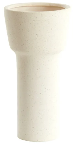 Vaas Alsacia Keramiek, kleur Mat Crème