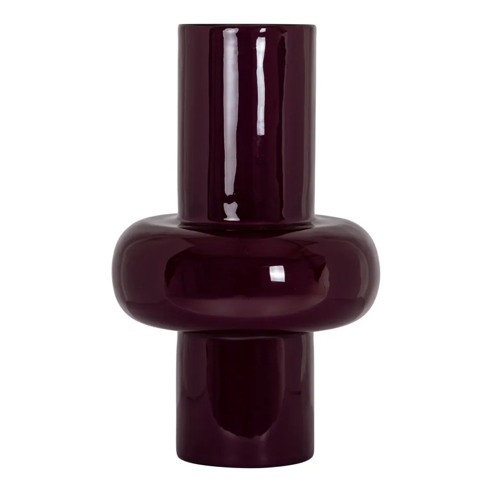 Vaas Ashlyn kleur Burgundy