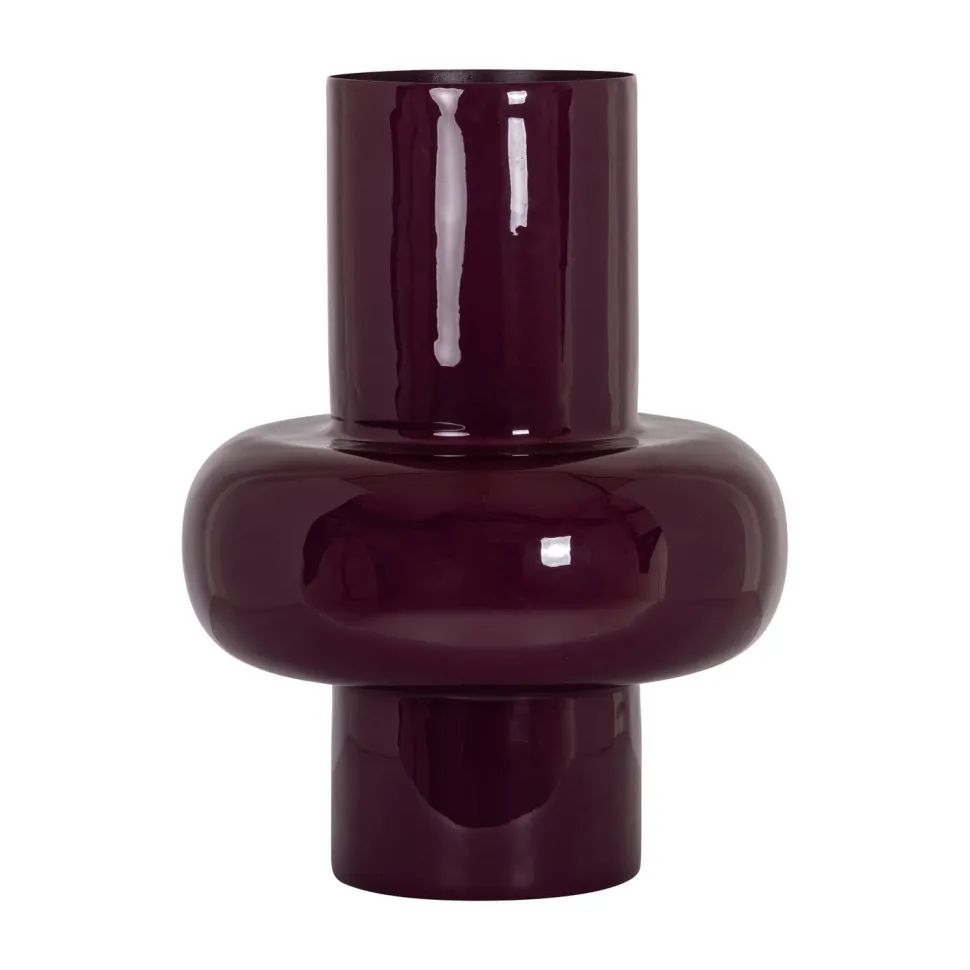 Vaas Ashlyn kleur Burgundy