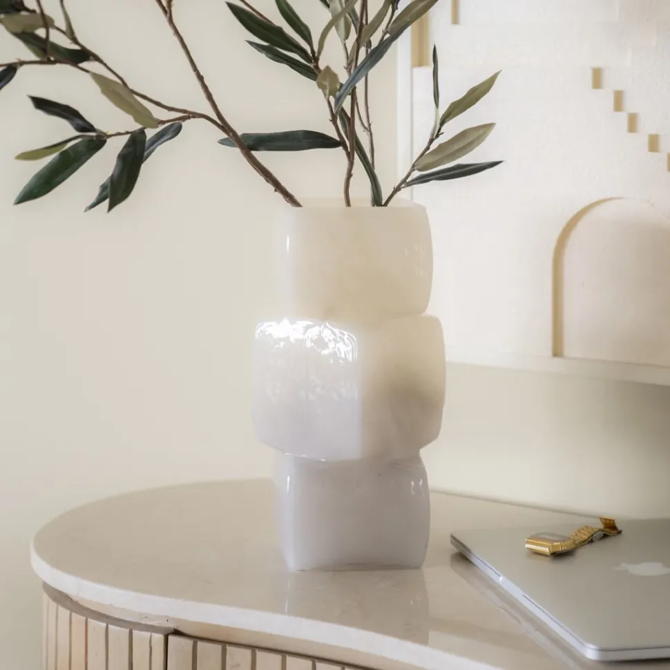 Vaas Batu Mondgeblazen glas