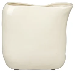 Vaas Edna 18cm, kleur Beige