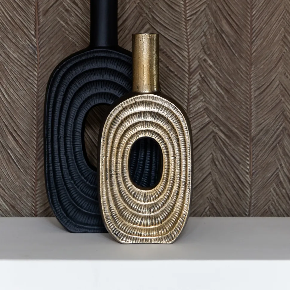 Vaas Emar 31cm, kleur Brushed Gold