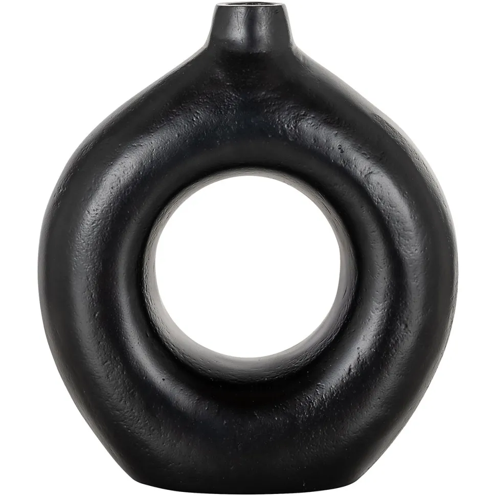 Vaas Felice 22cm hoog, kleur Zwart