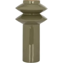 Vaas Flora 41cm hoog, kleur Groen