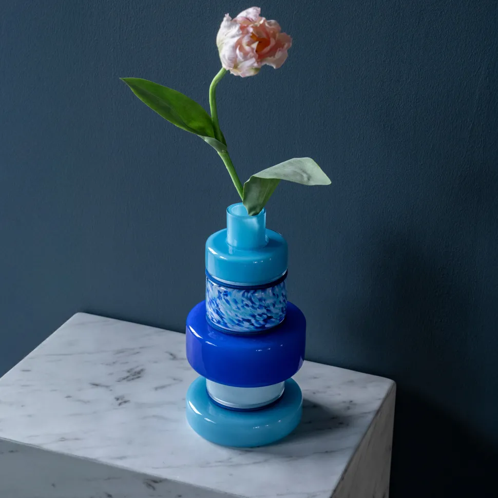 Vaas Golas Mondgeblazen glas