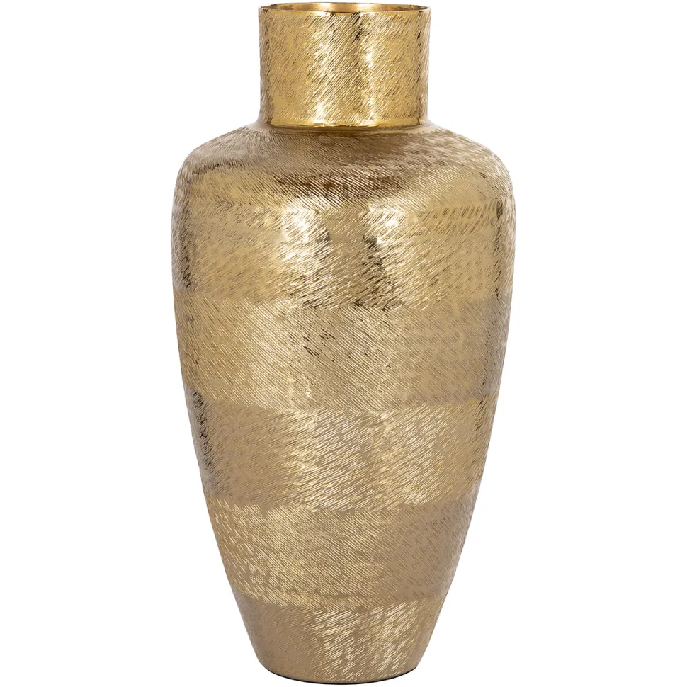Vaas Joah 39cm hoog, kleur Goud