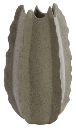 Vaas Kelapa Keramiek, kleur Grijsgroen