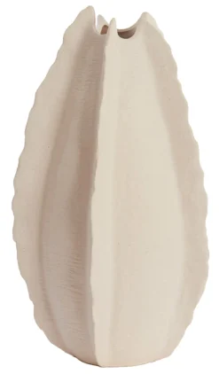 Vaas Kelapa Keramiek, kleur Crème